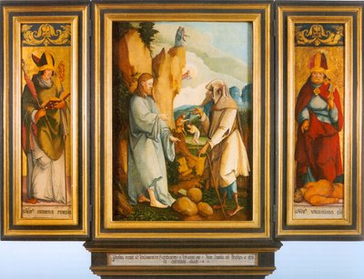 Gallen-fristelsesrullen af Master of Messkirch