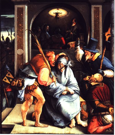 Hån af Kristus. af Master of Messkirch