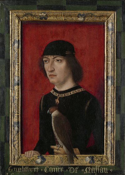Portræt af Engelbert II, greve af Nassau af Master of Portraits of Princes