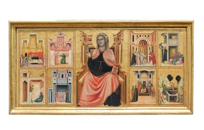 St Cecilia og historier om hendes liv af Master of Saint Cecilia