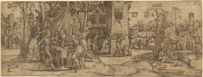 Scener fra den fortabte søns liv af Master of Saint Christopher