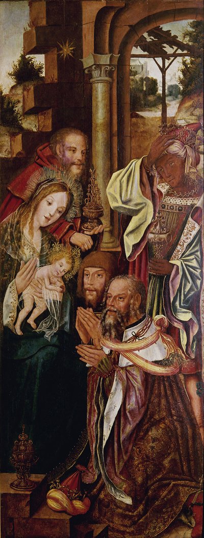 Kongernes tilbedelse, ca. 1510 af Master of Sardoal
