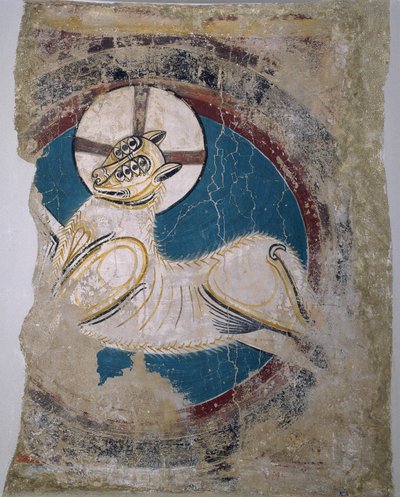 Apokalyptisk lam fra Sant Climent de Taüll af Master of Tahull