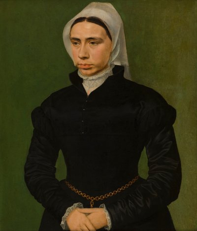 Portrait of a Lady, ca. 1540-49 (olie på panel) af Master of the 1540s