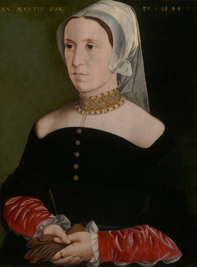 Portræt af en kvinde af Master of the 1540s