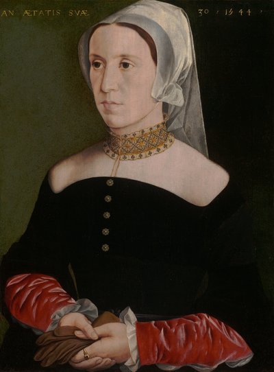 Portræt af en kvinde af Master of the 1540s