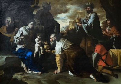 Tilbedelsen af Magi af Master of the Annunciation to the Shepherds