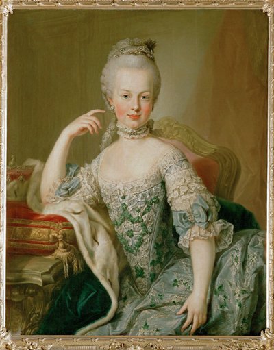 Ærkehertuginde Marie Antoinette (maleri) af Master of the Archduchess Portraits