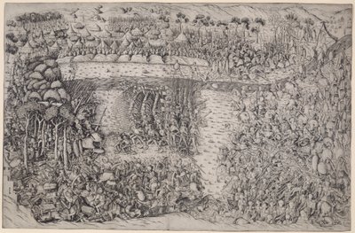 Slaget ved Fornovo af Master of the Battle of Fornovo