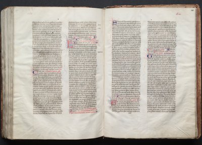 The Gotha Missal: Fol. 150r, tekst, ca. 1375. af Master of the Boqueteaux