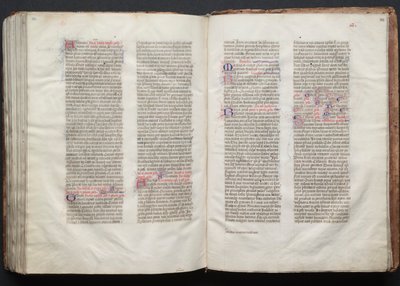 The Gotha Missal: Fol. 152r, Tekst, ca. 1375. af Master of the Boqueteaux
