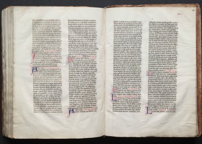 The Gotha Missal: Fol. 154r, Tekst, ca. 1375. af Master of the Boqueteaux