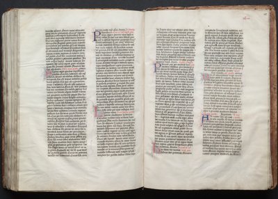 The Gotha Missal: Fol. 155r, Tekst, ca. 1375. af Master of the Boqueteaux