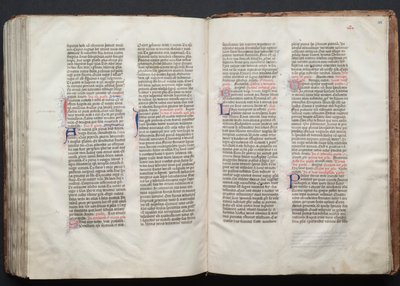 The Gotha Missal: Fol. 156r, Tekst, ca. 1375. af Master of the Boqueteaux