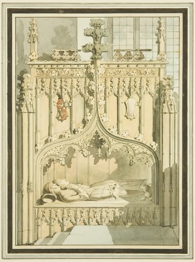 Billeder af Sir Maurice Berkeley og hustru, i St Mark