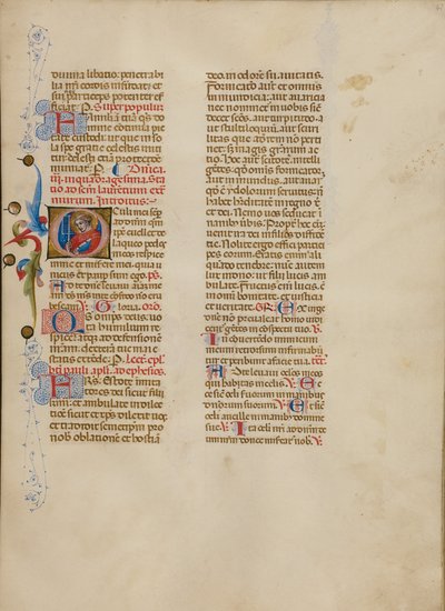 Oprindeligt O: Saint Lawrence af Master of the Brussels Initials