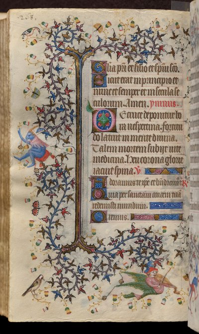 Karl den Ædle, konge af Navarra (1361-1425): fol. 134v, Tekst af Master of the Brussels Initials and Associates