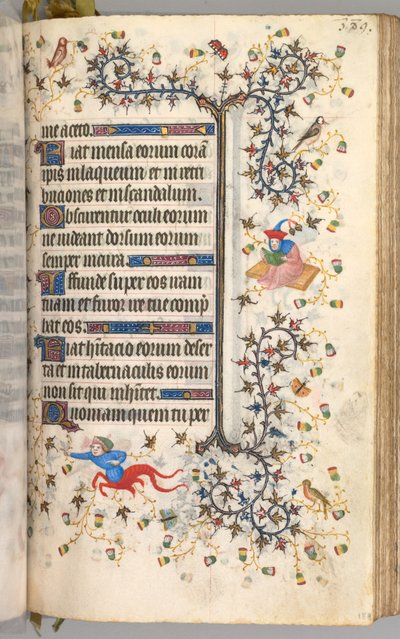Timebog for Karl den Ædle, konge af Navarra (1361-1425): fol. 189r, Tekst af Master of the Brussels Initials and Associates