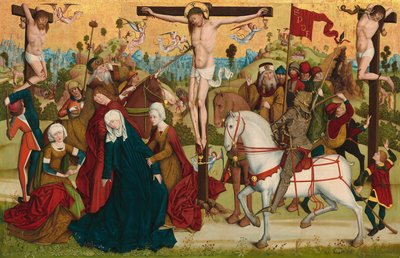Golgata af Master of the Death of Saint Nicholas of Münster