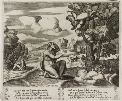Amor flygter fra Psyke af Master of the Die