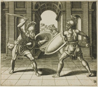 De to gladiatorer af Master of the Die