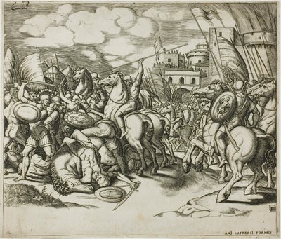 Scipions sejr over Syphax af Master of the Die