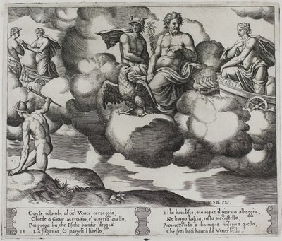 Venus klager til Jupiter af Master of the Die