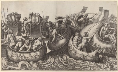 Søslag af Master of the Die after Giulio Romano