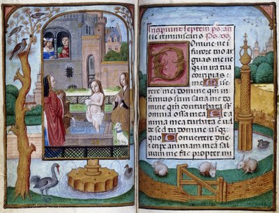 Batseba, ca. 1490 af Master of the Dresden Prayer Book
