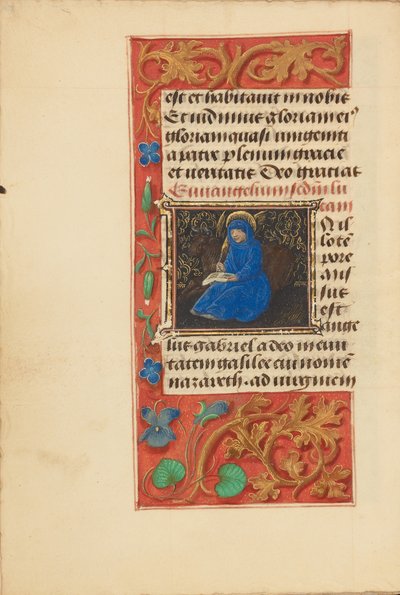 Indledning I: Sankt Lukas af Master of the Dresden Prayer Book