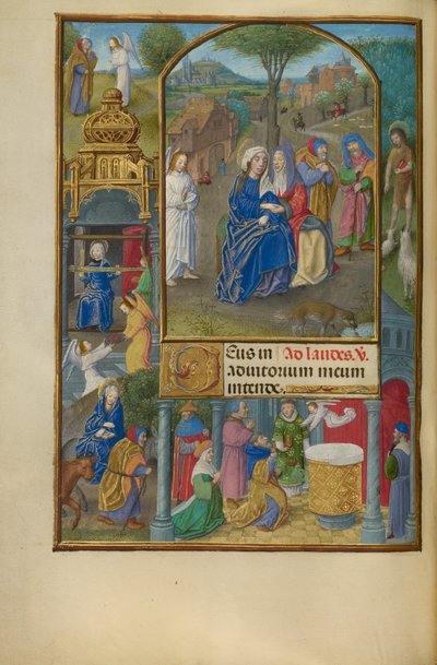Besøgelsen af Master of the Dresden Prayer Book