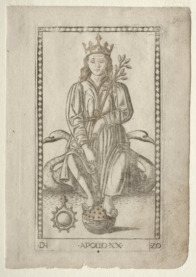 Apollo (fra Tarocchi, serie D: Apollo and the Muses, #20) af Master of the E Series Tarocchi