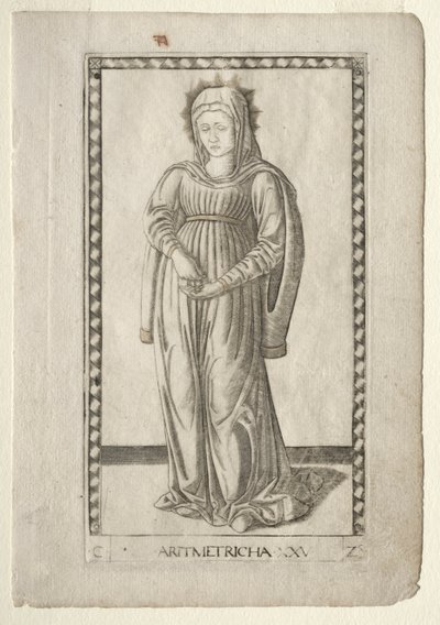 Aritmetik (fra Tarocchi, serie C: Liberal Arts, #25) af Master of the E Series Tarocchi