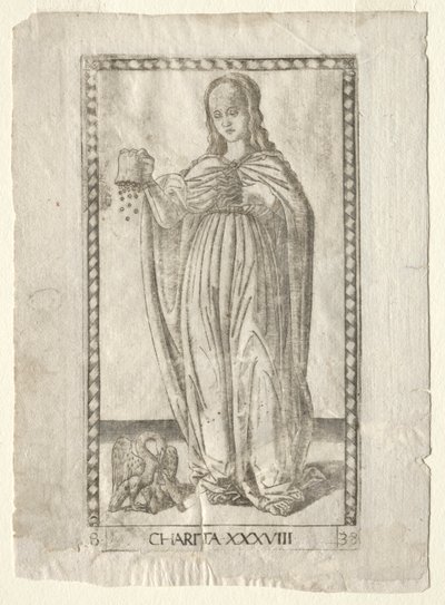 Charity (fra Tarocchi, serie B: Cosmic Principles and Virtues, #38) af Master of the E Series Tarocchi