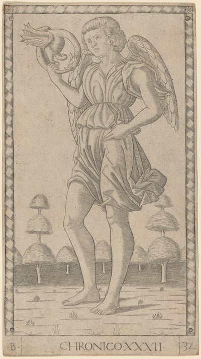 Chronicle (tidens geni) af Master of the E Series Tarocchi