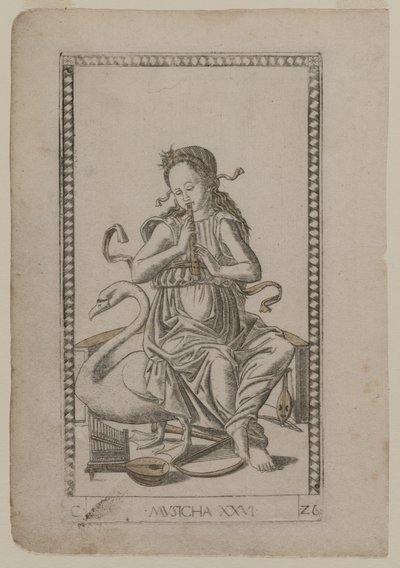 Musik (fra Tarocchi, serie C: Liberal Arts, #26) af Master of the E Series Tarocchi