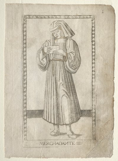The Merchant (fra Tarocchi, serie E: Conditions of Man, #4) af Master of the E Series Tarocchi