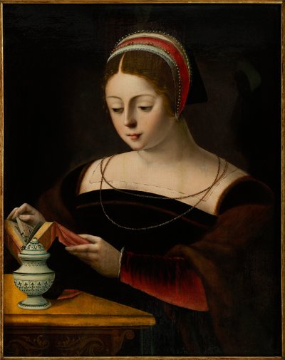 Maria Magdalene, c.1540. af Master of the Female Half Lengths