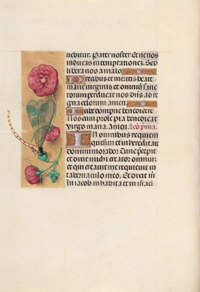 Hours of Dronning Isabella den Katolik, Dronning af Spanien: Fol. 110v, ca. 1500. af Master of the First Prayerbook of Maximillian