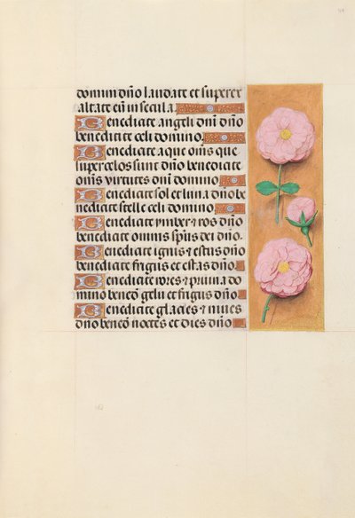 Hours of Dronning Isabella den Katolik, Dronning af Spanien: Fol. 119r, ca. 1500. af Master of the First Prayerbook of Maximillian
