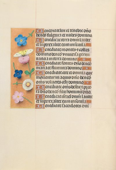 Hours of Dronning Isabella den Katolik, Dronning af Spanien: Fol. 119v, ca. 1500. af Master of the First Prayerbook of Maximillian