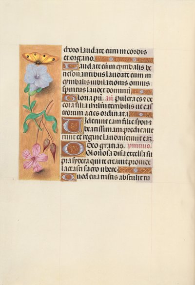 Hours of Dronning Isabella den Katolik, Dronning af Spanien: Fol. 122v, ca. 1500. af Master of the First Prayerbook of Maximillian