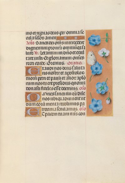 Hours of Dronning Isabella den Katolik, Dronning af Spanien: Fol. 130r, ca. 1500. af Master of the First Prayerbook of Maximillian