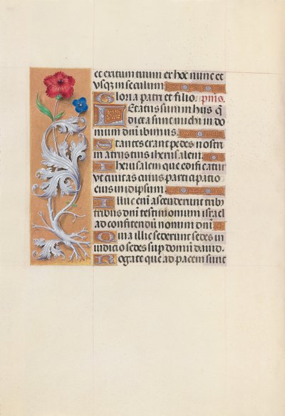 Hours of Dronning Isabella den Katolik, Dronning af Spanien: Fol. 133v, ca. 1500. af Master of the First Prayerbook of Maximillian