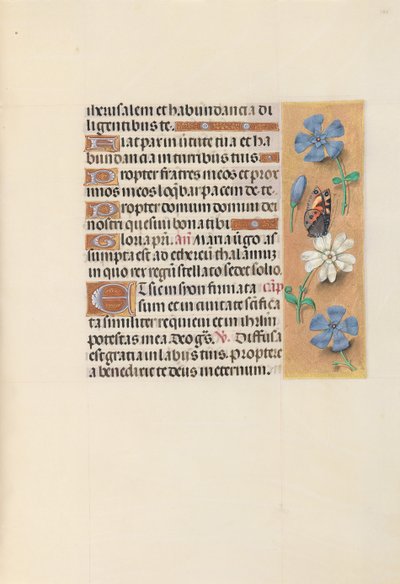 Hours of Dronning Isabella den Katolik, Dronning af Spanien: Fol. 134r, ca. 1500. af Master of the First Prayerbook of Maximillian