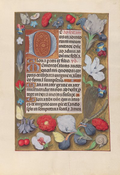 Hours of Dronning Isabella den Katolik, Dronning af Spanien: Fol. 137r, ca. 1500. af Master of the First Prayerbook of Maximillian