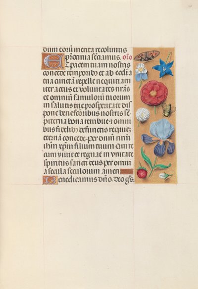 Hours of Dronning Isabella den Katolik, Dronning af Spanien: Fol. 140r, ca. 1500. af Master of the First Prayerbook of Maximillian