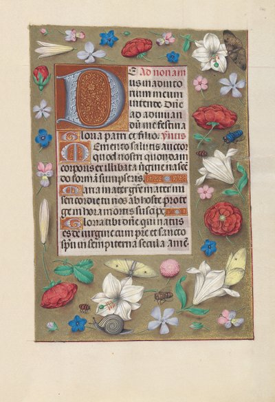 Hours of Dronning Isabella den Katolik, Dronning af Spanien: Fol. 142r, ca. 1500. af Master of the First Prayerbook of Maximillian