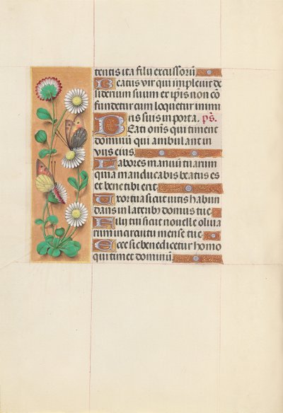 Hours of Dronning Isabella den Katolik, Dronning af Spanien: Fol. 143v, ca. 1500. af Master of the First Prayerbook of Maximillian