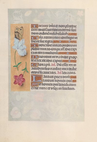 Hours of Dronning Isabella den Katolik, Dronning af Spanien: Fol. 147v, ca. 1500. af Master of the First Prayerbook of Maximillian